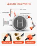 VEVOR Retractable Wall-Mounted Garden Hose Reel