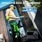 Heavy Duty 100 ft Retractable Garden Hose Reel