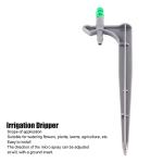20-Pack Adjustable Micro Sprinkler Drippers, Green