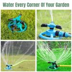 360-Degree Rotating Sprinkler for Yard Fun