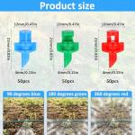 150 Pcs Micro Sprinkler Heads for Lawn Care