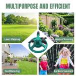 360-Degree Rotating Sprinkler for Yard Fun