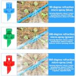 150 Pcs Micro Sprinkler Heads for Lawn Care
