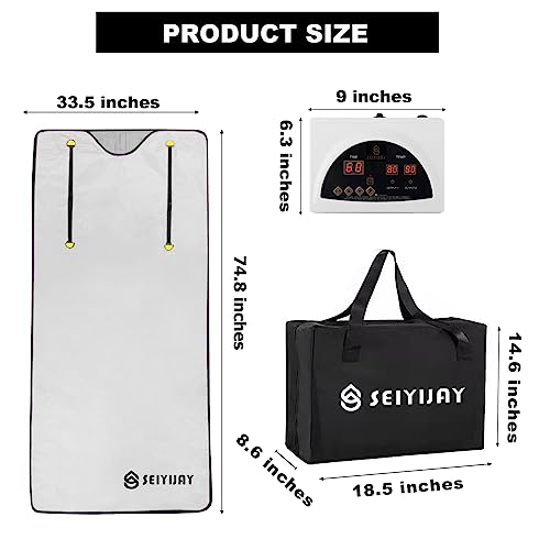 Upgraded Infrared Sauna Blanket for Detox Therapy