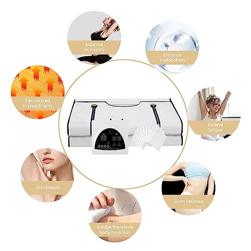 Upgraded Infrared Sauna Blanket for Detox Therapy
