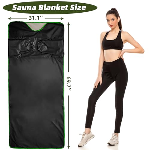 Portable Infrared Sauna Blanket with Remote Control