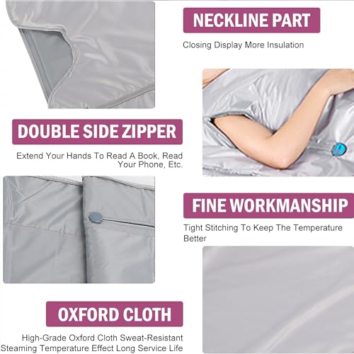 Far-Infrared Sauna Blanket with Dual Zone Controller