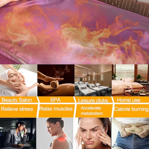 Far-Infrared Sauna Blanket with Dual Zone Controller