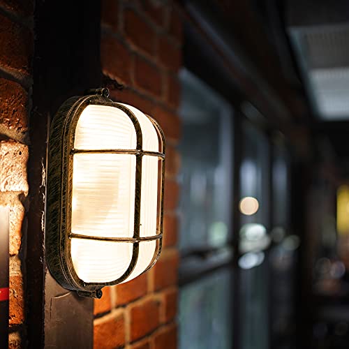 Waterproof LED Light for Sauna, Outdoor, Bedroom. Brown
