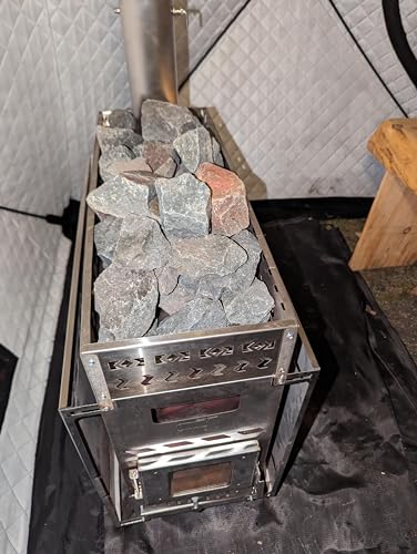 37 lbs Basalt Sauna Stones for Saunas
