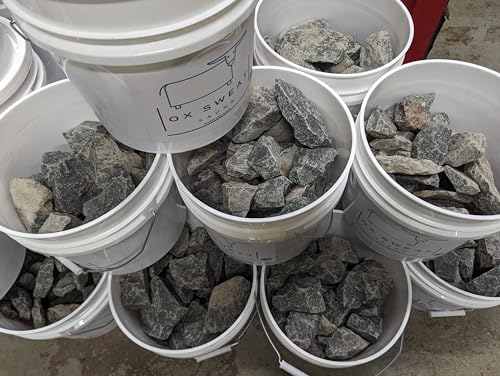 37 lbs Basalt Sauna Stones for Saunas
