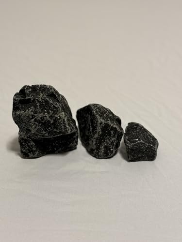 35 LB Box of Loyly Sauna Rocks, Dark Gray