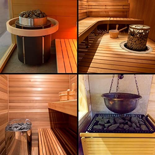 35 lb Box of Lava Rocks for Sauna