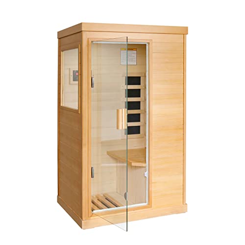 Far Infrared Sauna Room with Control Panel