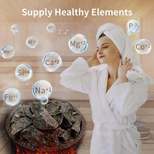 SAUNA STONES - 36 lb Box Lava Rock