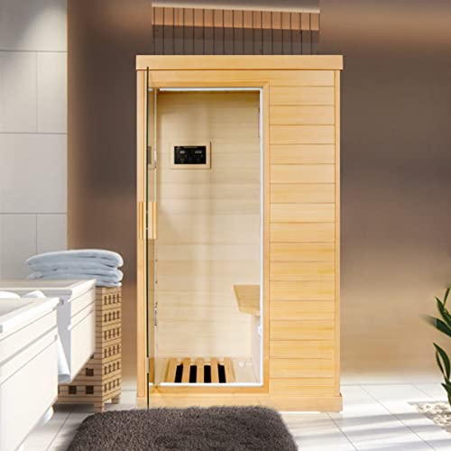 Far Infrared Sauna Room with Control Panel