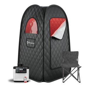Portable Sauna with Infrared Light & Steamer