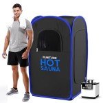 Runitude Portable Infrared Sauna Tent with Chair
