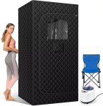 Portable Home Sauna Tent with Steam Generator
