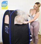 Runitude Portable Infrared Sauna Tent with Chair