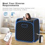 Portable Sauna Tent with Adjustable Temperature & Timer