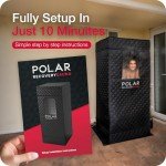 Polar Recovery 6FT Portable Steam Sauna Pod