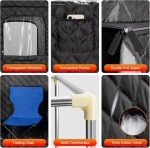 Portable Home Sauna Tent with Steam Generator