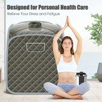 Portable Steam Sauna Tent with Foot Massager