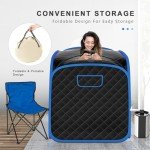 Portable Sauna Tent with Adjustable Temperature & Timer