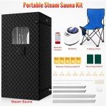 Portable Home Sauna Tent with Steam Generator
