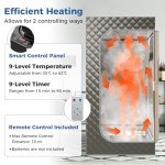 Portable Home Sauna Tent with 3L Steamer