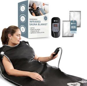 Portable Infrared Sauna Blanket for Detox & Relaxation