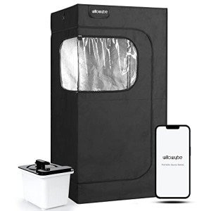 Portable Steam Sauna with Bluetooth Control & Chair