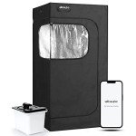 Portable Steam Sauna with Bluetooth Control & Chair