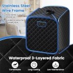 Portable Steam Sauna Tent with Massage & Timer