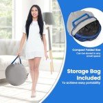 Portable Steam Sauna Tent with Massage & Timer