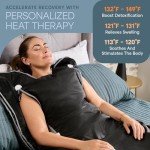 Portable Infrared Sauna Blanket for Detox and Relaxation