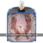 Portable Steam Sauna Tent with Massage & Timer