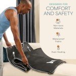 Portable Infrared Sauna Blanket for Detox and Relaxation