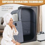 Bluetooth Portable Steam Sauna Tent for Detox