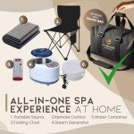Portable Infrared Sauna Tent for 1-2 People