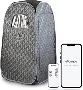 WillowyBe Portable Steam Sauna with Bluetooth Control