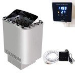 Electric Sauna Heater with Digital Controller, 3-9 KW