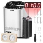 Mxmoonant 6KW Digital Sauna Heater with Hygrothermograph