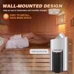 Mxmoonant 6KW Digital Sauna Heater with Hygrothermograph