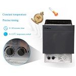 Anjur Electric Sauna Heater with Timer 220V