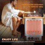 Mxmoonant 6KW Electric Sauna Heater for Home & Spa