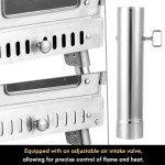 WillowyBe Portable Outdoor Sauna Stove Heater
