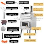 WillowyBe Portable Outdoor Sauna Stove Heater