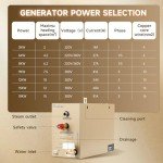 Hanchen 6KW Steam Generator for Saunas and Baths